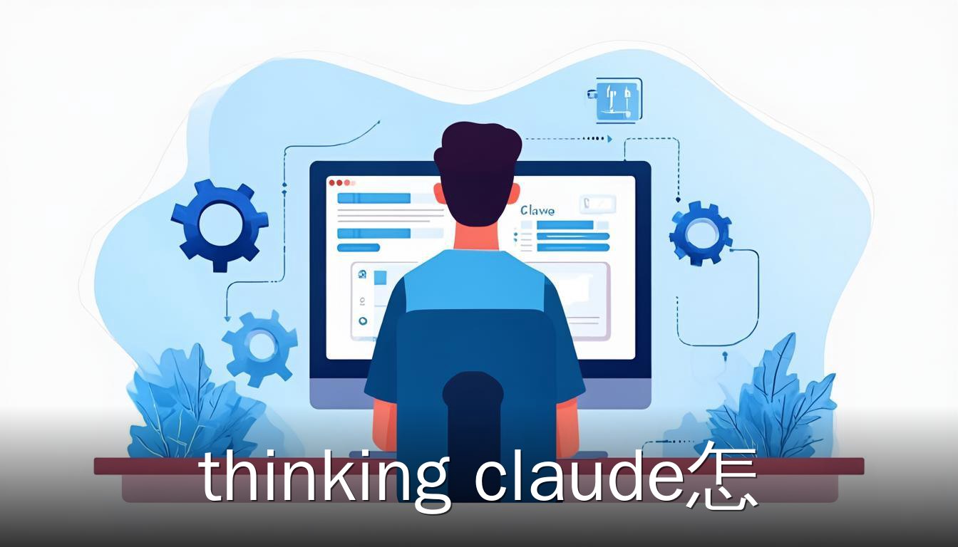用户使用Claude thinking功能的界面示意图
