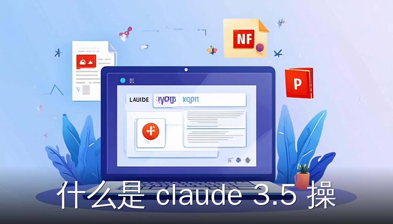 claude 3.5 操作电脑 功能示意，AI操控桌面软件