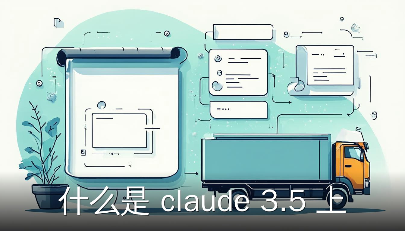 claude 3.5 上下文长度官方规格与实际可用长度对比插画，卡车与仪表盘