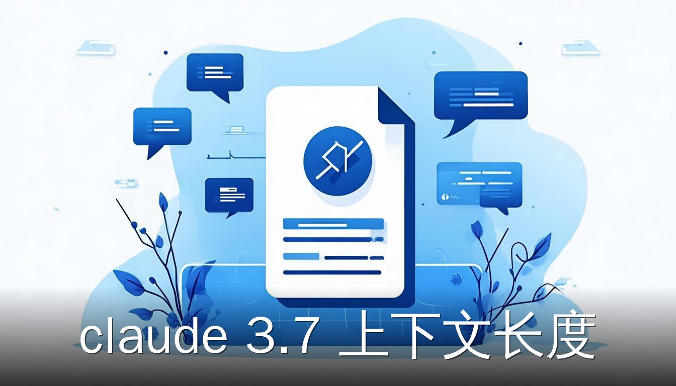 Claude 3.7 上下文长度 200K token 窗口概念图